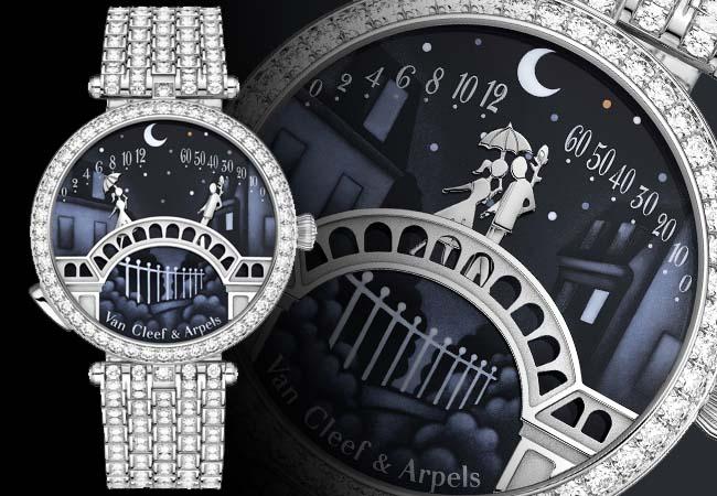 戀人橋上朝朝暮暮 VAN CLEEF & ARPELS  Lady Arpels Pont des Amoureux 腕錶