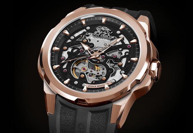 神獅錶星空系列Etoile Montante鏤空腕錶
