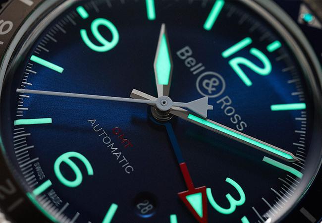 柏萊士, BELL & ROSS, V2-93 GMT Blue