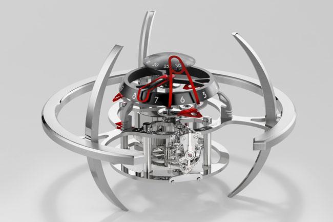 MB&F x L’EPEE 1839 Starfleet Explorer座鐘