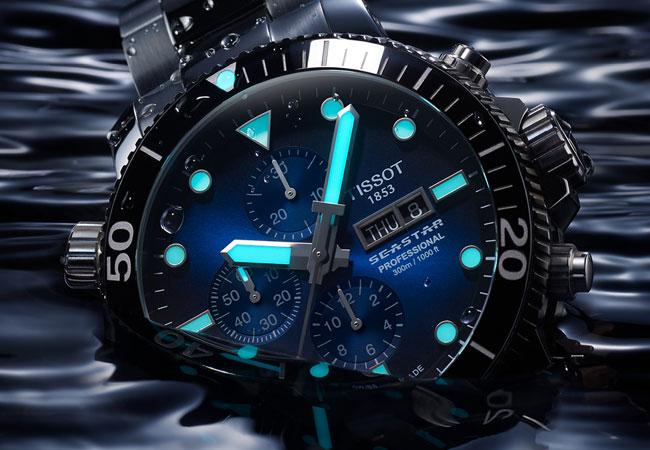 天梭TISSOT Seastar 1000系列專業版腕錶