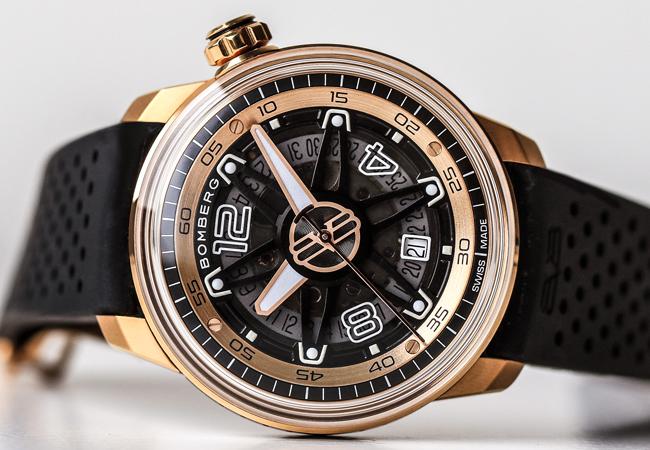 炸彈錶「BB-01 Automatic」玫瑰金腕錶