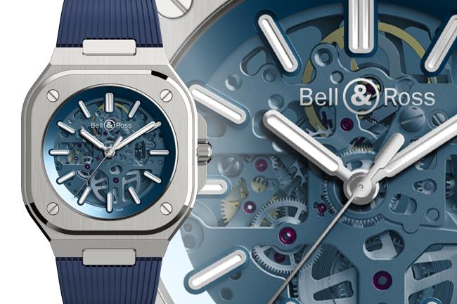 BELL & ROSS BR05 Skeleton Blue 鏤空錶 2020新錶
