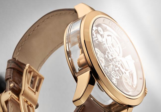 崑崙表CORUM LAB 02 鏤空陀飛輪