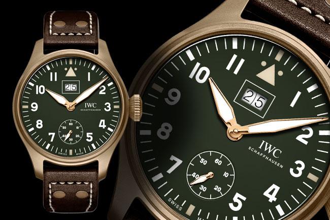 IWC噴火戰機大型飛行員大日期腕錶「任務完成」特別版IW510506
