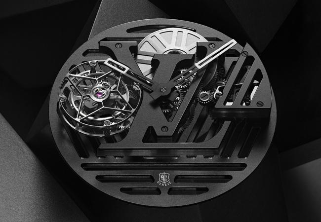 路易威登LOUIS VUITTON Tambour Curve Flying Tourbillon陀飛輪