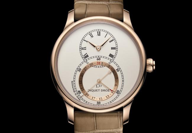 雅克德羅JAQUET DROZ日期顯示大秒針腕錶 2020新錶