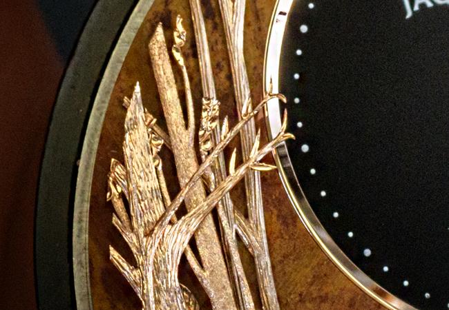雅克德羅JAQUET DROZ愛之蝴蝶「金吉拉紅」系列腕錶　Loving Butterfly Automaton «Chinchilla Red»
