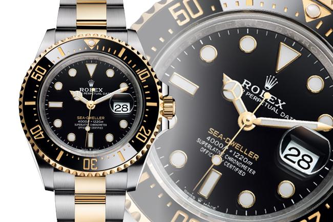 首見黃金鋼材質 勞力士Oyster Perpetual Sea-Dweller