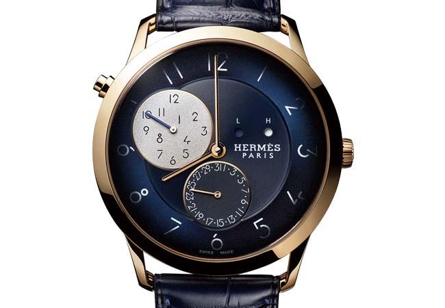 愛馬仕HERMÈS Slim d’Hermès GMT腕錶
