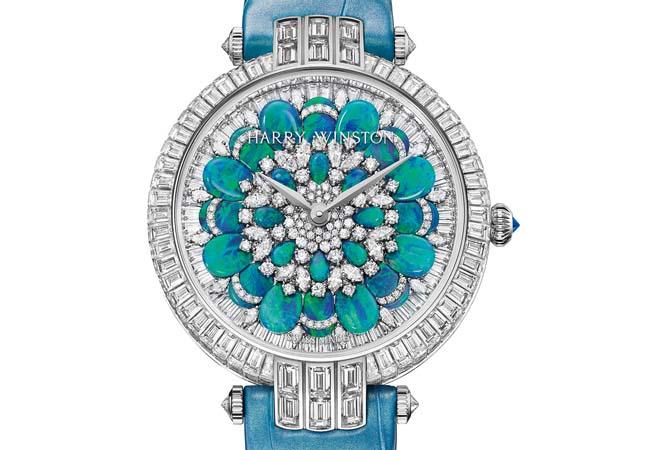 海瑞溫斯頓HARRY WINSTON 卓時Premier系列Hypnotic Chrysanthemum頂級珠寶時計