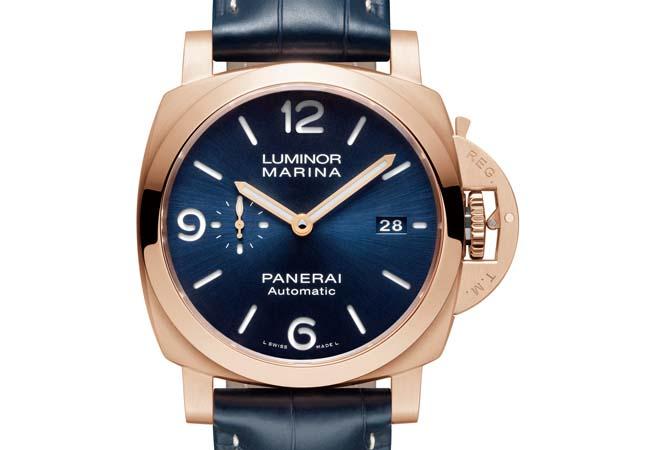 沛納海PANERAI Luminor Marina Panerai Goldtech紅金腕錶