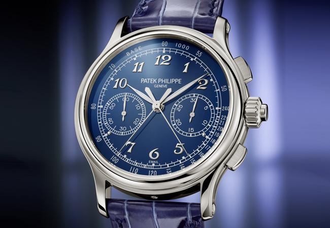 百達翡麗PATEK PHILIPPE 5370P-011雙秒追針計時碼錶