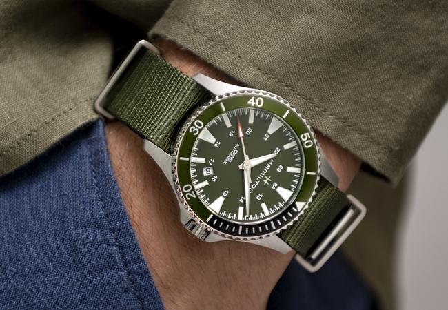 漢米爾頓HAMILTON Khaki Navy Scuba卡其海軍系列潛水腕錶