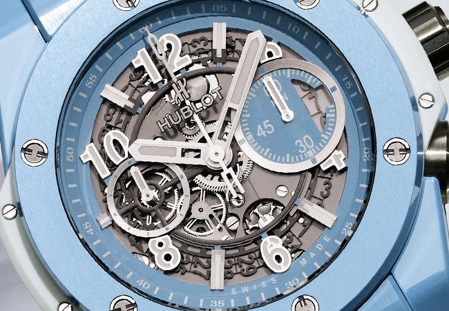 宇舶HUBLOT Big Bang Unico天空藍計時碼錶 陶瓷錶
