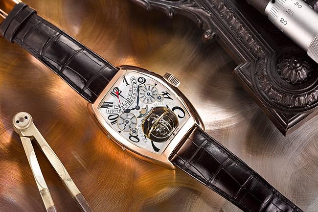 FRANCK MULLER Evolution 3-1三軸陀飛輪萬年曆 不失玩心的複雜功能組合