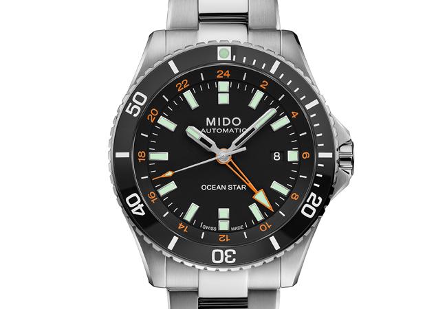 美度表MIDO Ocean Star GMT海洋之星兩地時區腕錶