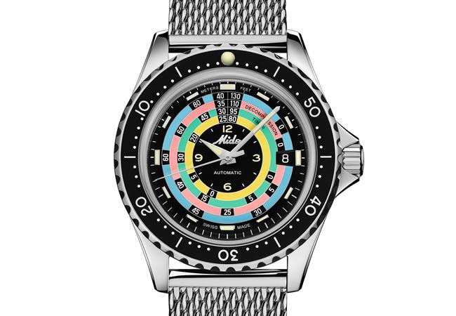 美度表MIDO Ocean Star Decompression Timer 1961海洋之星減壓復刻1961限量錶