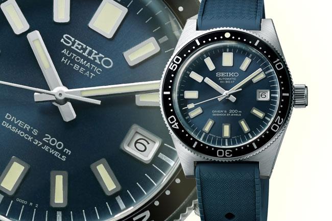 高振頻提升時間準度  精工潛水錶55週年限量款1965 Diver’s復刻版