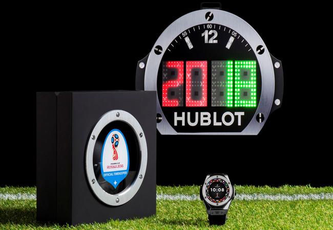宇舶HUBLOT與FIFA結盟成為世界盃官方計時器