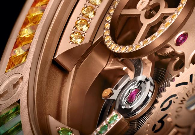 宇舶HUBLOT 彩虹寶石錶款