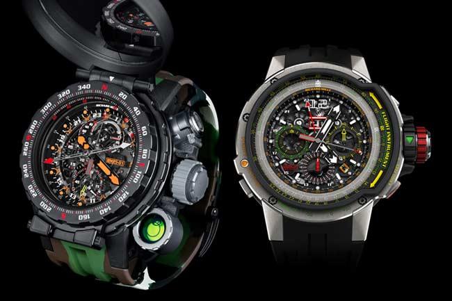 征服陸地與天空  RICHARD MILLE RM 25-01與RM 39-01
