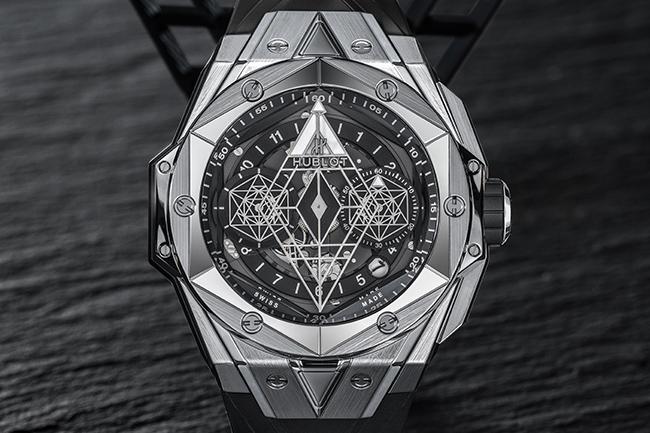 HUBLOT  Big Bang Sang Bleu II  計時的魔法陣