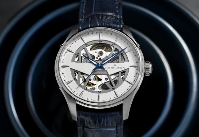 漢米爾頓HAMILTON Jazzmaster Skeleton系列鏤空40毫米腕錶