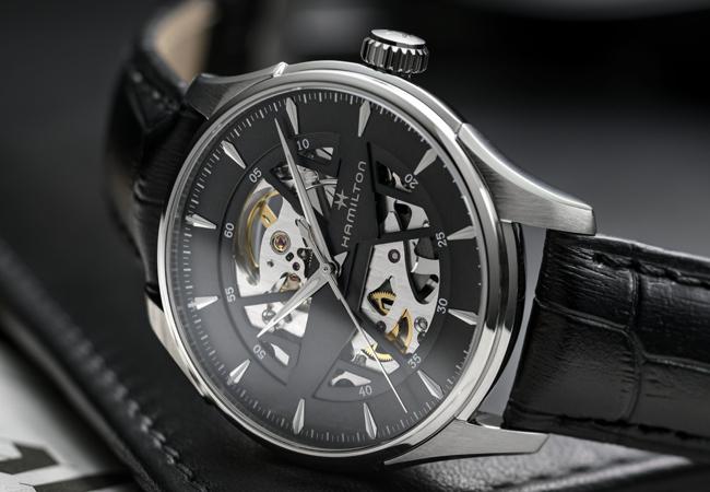 漢米爾頓HAMILTON Jazzmaster Skeleton系列鏤空40毫米腕錶