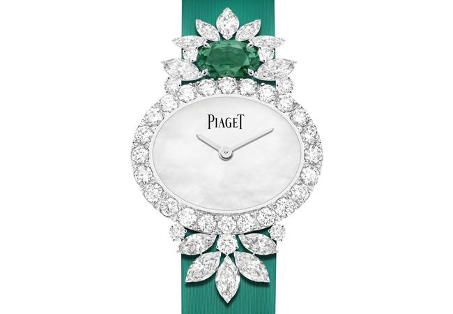 伯爵PIAGET Treasures系列藍寶石及鑽石頂級珠寶腕錶