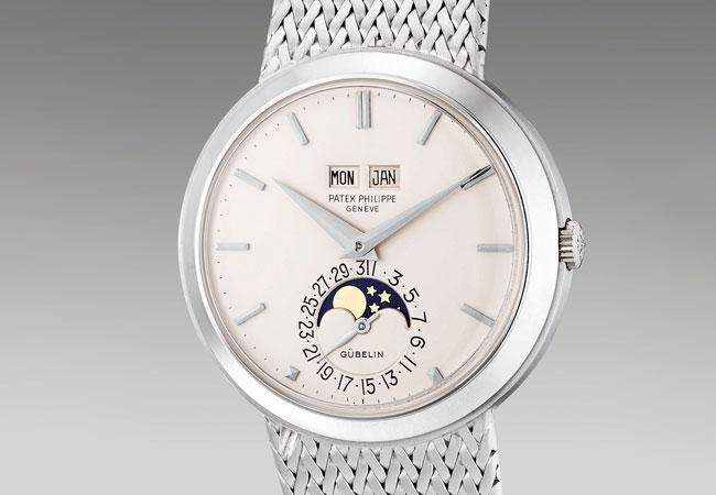 百達翡麗PATEK PHILIPPE Ref. 3448/14 Padellone萬年曆