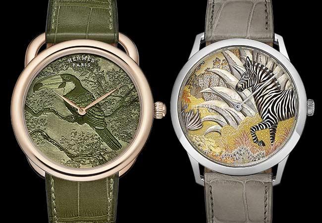 愛馬仕HERMÈS Arceau L’heure de la lune 月讀時光腕錶青金石款