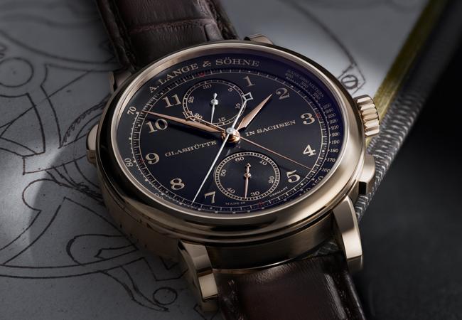 朗格A. LANGE & SÖHNE 1815 Rattrapante Honeygold “Homage to F. A. Lange”腕錶
