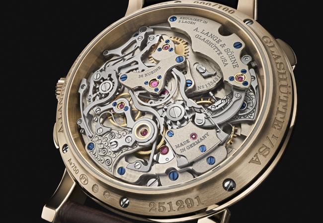 朗格A. LANGE & SÖHNE 1815 Rattrapante Honeygold “Homage to F. A. Lange”腕錶