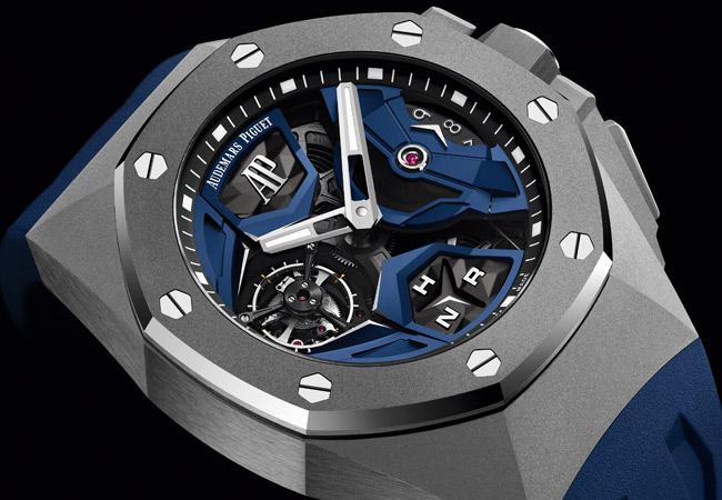 愛彼AUDEMARS PIGUET皇家橡樹概念飛行陀飛輪GMT