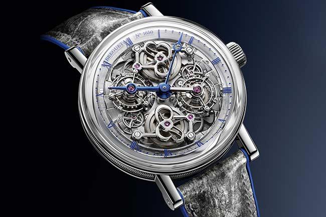 雙陀飛輪新視野  寶璣Classique Double Tourbillon  5345鏤空雙陀飛輪腕錶