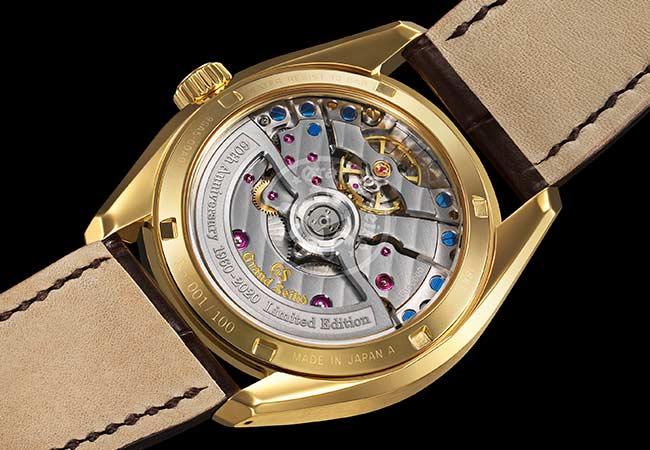 Grand Seiko 9SA5雙衝擊擒縱自動機芯