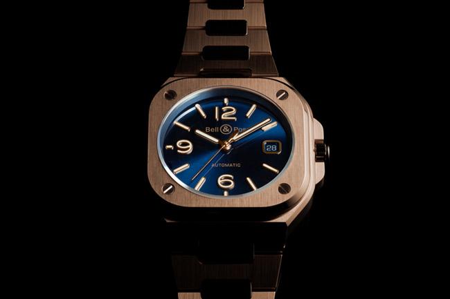 藍色精英的低調時尚 BELL & ROSS BR 05 Blue Gold