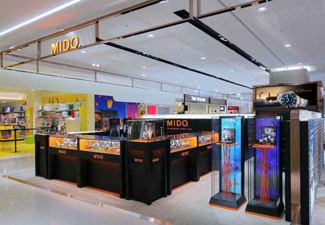 美度MIDO Multifort先鋒系列鏤空限量錶。型號：M032.605.47.410.00 美度表直營店位於遠百信義A13三樓
