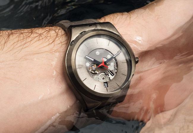SWATCH Sistem 51機械錶款REDRANG (YIM404)