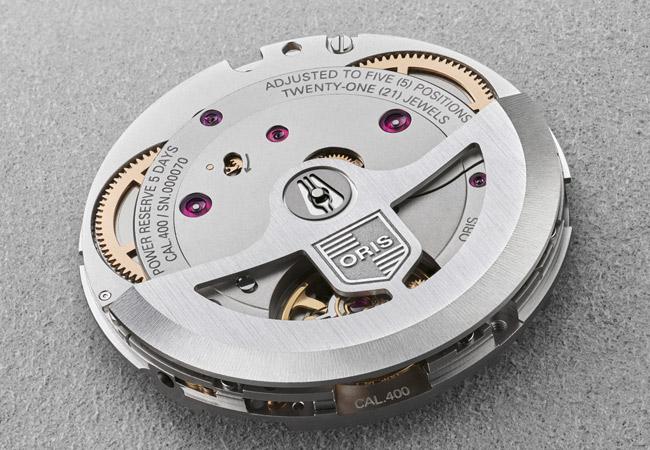 豪利時ORIS Aquis Caliber 400日期錶