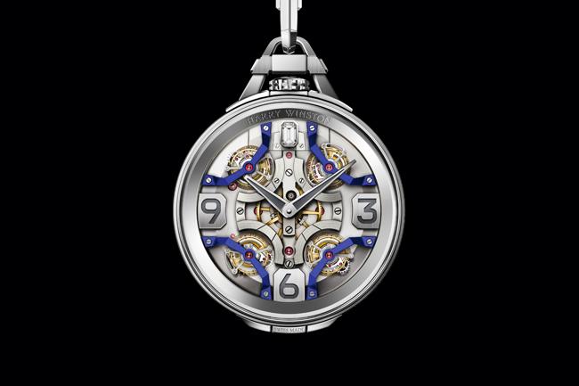 懷錶版本！海瑞溫斯頓Ultimate Quadri Tourbillon懷錶