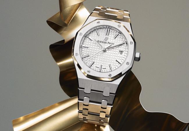 愛彼AUDEMARS PIGUET 34mm皇家橡樹自動腕錶