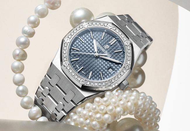 愛彼AUDEMARS PIGUET 34mm皇家橡樹自動腕錶