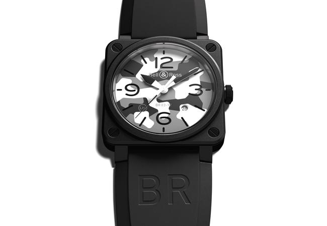 BELL & ROSS BR03-92 WHITE CAMO