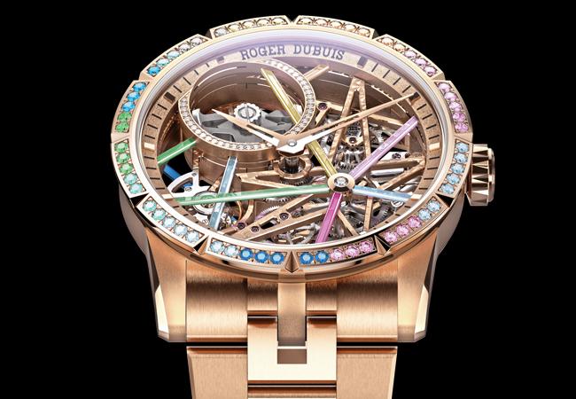羅杰杜彼ROGER DUBUIS Excalibur Blacklight腕錶 