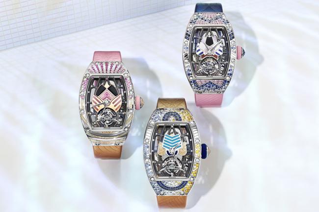 RICHARD MILLE RM 71-02 Talisman自動上鍊陀飛輪腕錶 寶石的1001種可能性