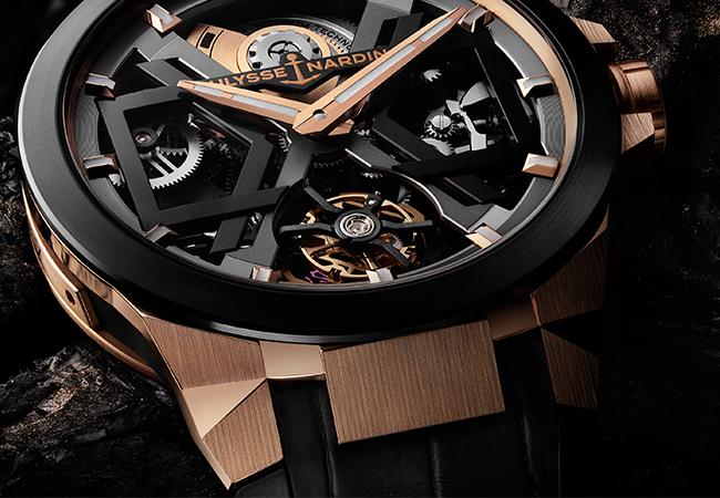 ULYSSE NARDIN Executive Blast鏤空陀飛輪腕錶