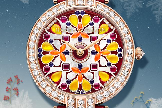 海瑞溫斯頓萬花筒Kaleidoscope系列頂級珠寶腕錶、墜鍊  絢爛上市