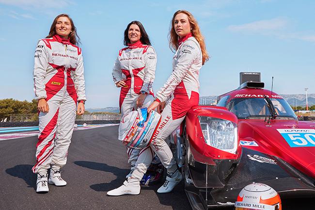 RICHARD MILLE Racing Team飆速女神不讓鬚眉